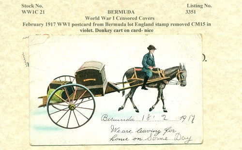 February 1917 England stamp
