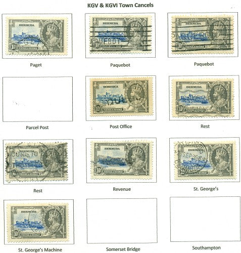 KGV & KGVI Cancels Silver Jubilee KGX 06