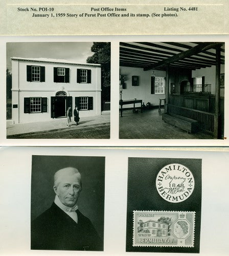 Post Office Odds & Ends January 1, 1959