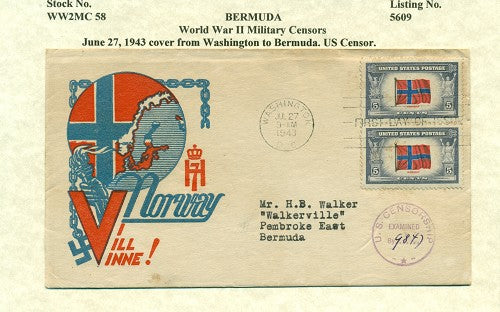 Military Censors us Censor Jun 27 1943