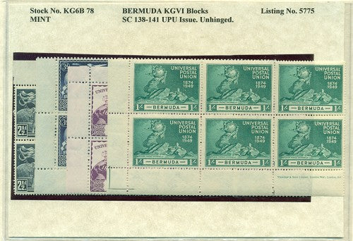 Block of KGVI KG6B 78