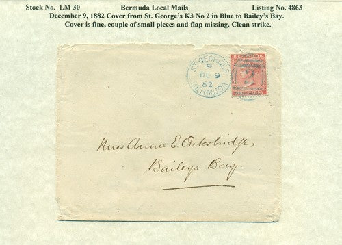 Local mail December 9, 1882