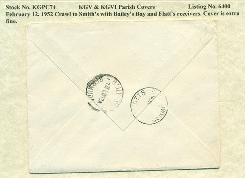 KGV & KGVI Parish Covers Crawl February 12, 1952 KGPC 74