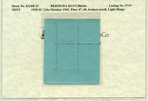 Block of KGVI KG6B 23