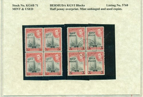 Block of KGVI KG6B 71