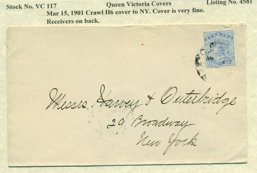 Queen Victoria Cover 1901 crawl