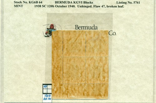 Block of KGVI KG6B 64
