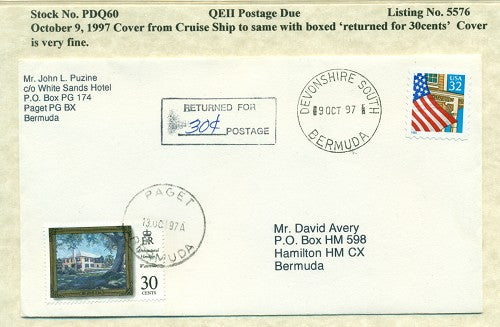 Postage Due QEII 1997 PDQ 60