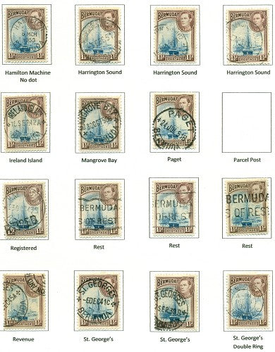 KGV & KGVI Cancels 1938 KGVI Definitive KGX 09
