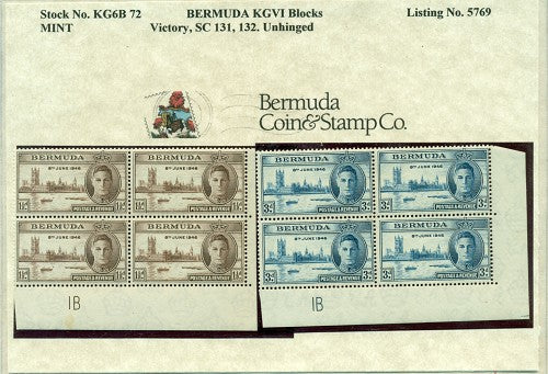 Block of KGVI KG6B 72