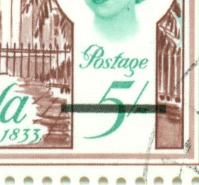 QV-QEII Flaws on Cover April 7, 1970 repaired 'p' QFC 60