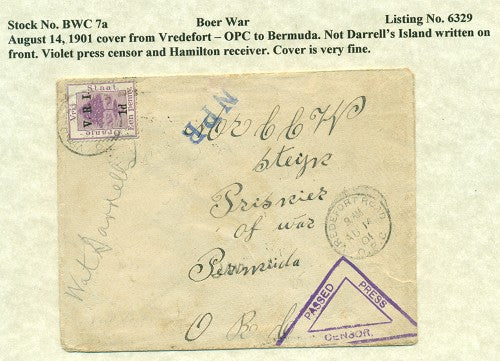 August 14, 1901 cover BWC 07A