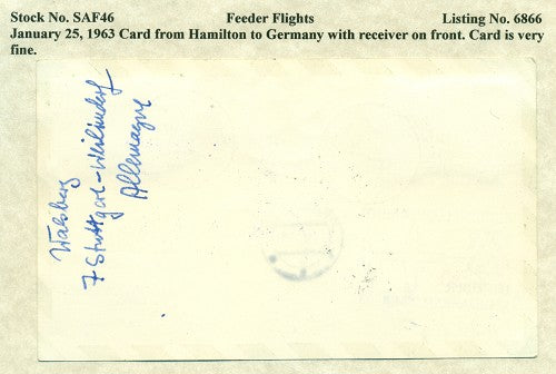 Special Air Flights 1/25/1963 SAF 46