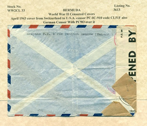 Censor Label PC90-910 SWITZERLAND