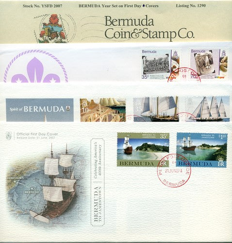 Year Set 2007 on FDC