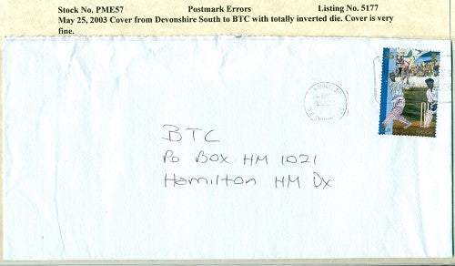 Postmark Error May 25, 2003