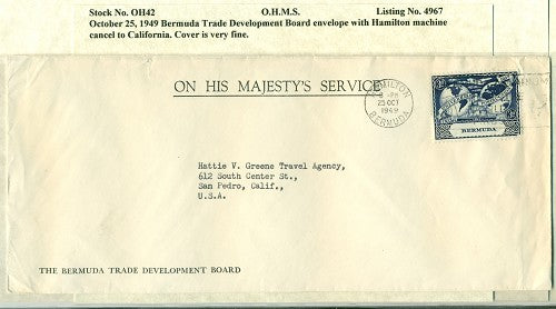 OHMS BDA Trade Development Board October 25, 1949