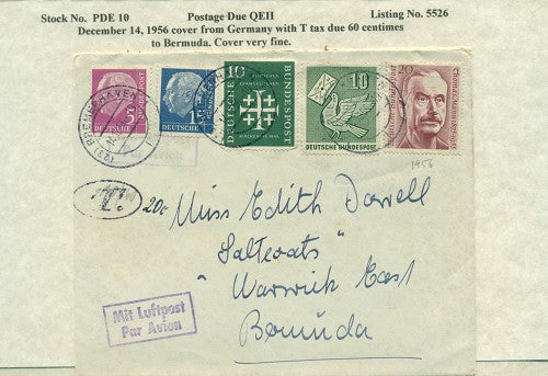Postage Due QEII PDQ10