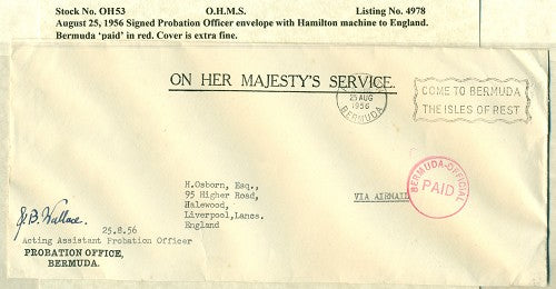 OHMS Probation Officer August 25, 1956