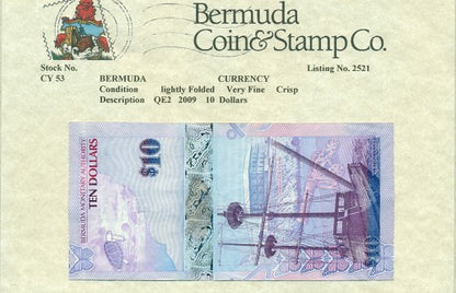 QE2   2009 $10.00 Note