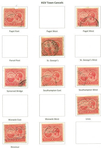 KGV & KGVI Cancels 1920 Tercentenary
