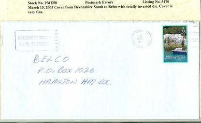 Postmark Error March 15, 2003