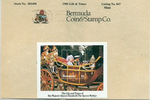 Souvenier sheet - Life & Times