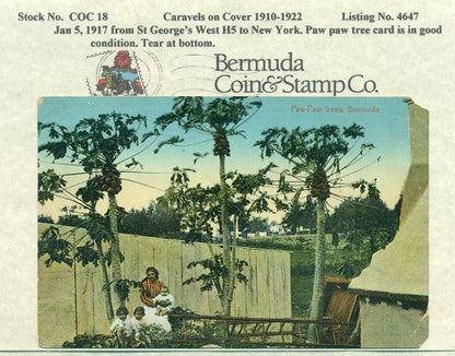 Caravels on Cover 1910-22, 18