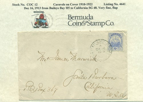 Caravels on Cover 1910-22, 12
