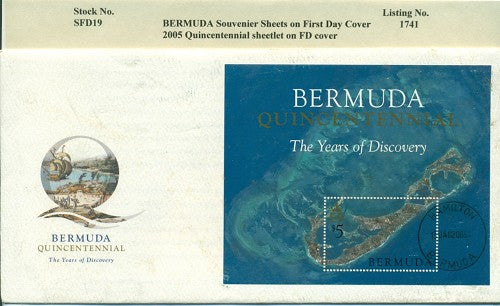 Souvenier sheet - 2005 Quincentennial