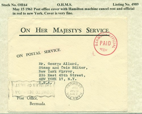 OHMS  May 15, 1961