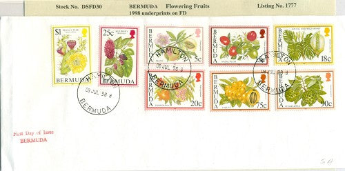 Flowering fruits 1998 6 stamp UP