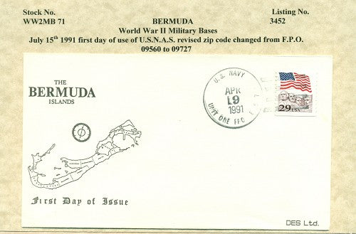 Cover from Bermuda  US NAS