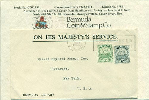 Caravels on Cover 1910-22, 139