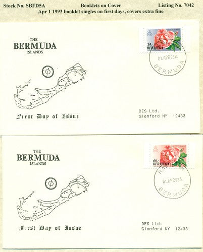 1993 Roses booklet singles SBFD05A