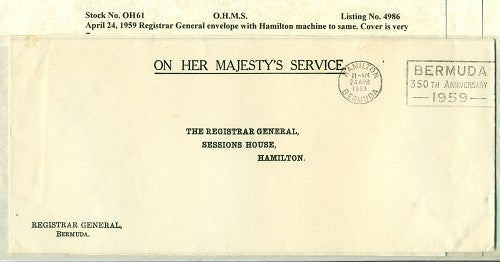 OHMS Registrar General April 24, 1959