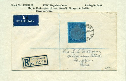 KGV & KGVI Keyplate Covers KG6K 22
