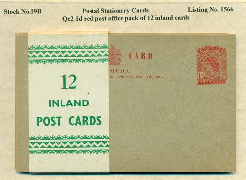 1957 Postage inland cards