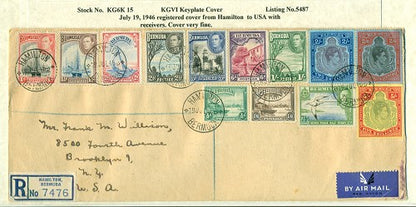 KGV & KGVI Keyplate Covers KG6K 15