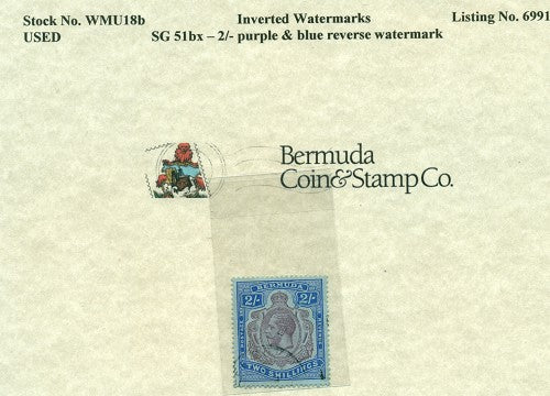 2/- KGV Rev-Wm wmu18b