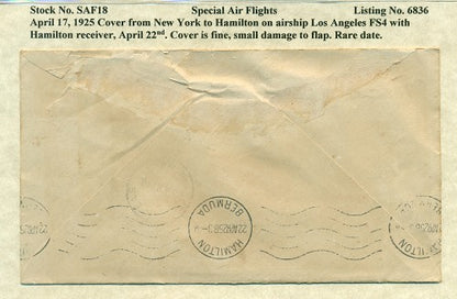 Special Air Flights 4/17/1925 SAF 18