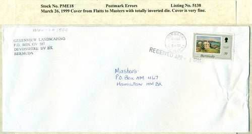 Postmark Error March 26, 1999