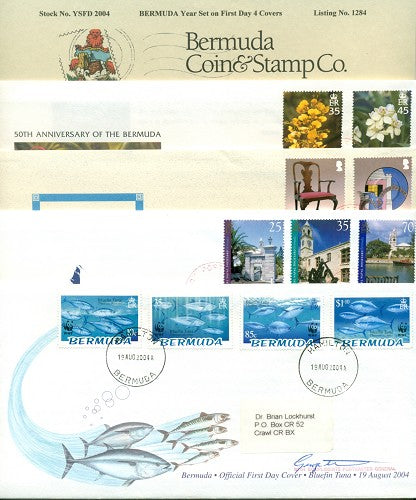 Year Set 2004 on FDC