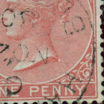 Queen Victoria Flaws Breaks under 'p' SG-1