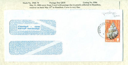 Postage Due QEII PDQ 70