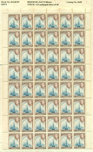 Block of KGVI KG6B 09