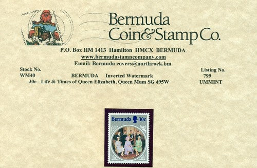 30c Life Times Queen Mum sg 495w