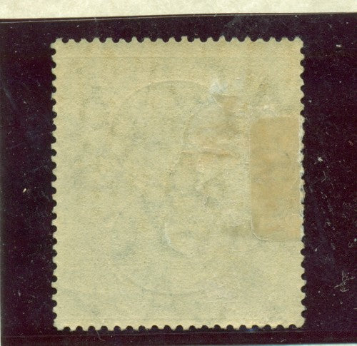 1/2 d green Tercentenary A Missing wm7b