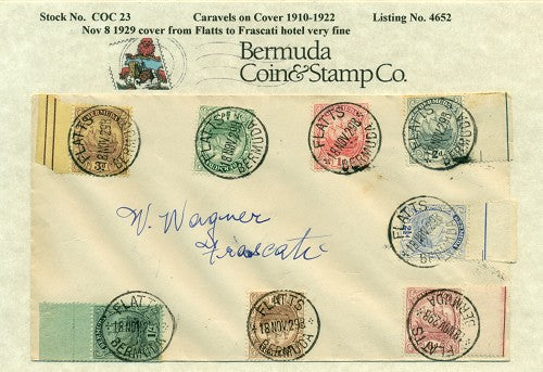 Caravels on Cover 1910-22, 23