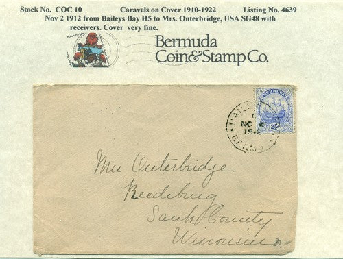 Caravels on Cover 1910-22, 10